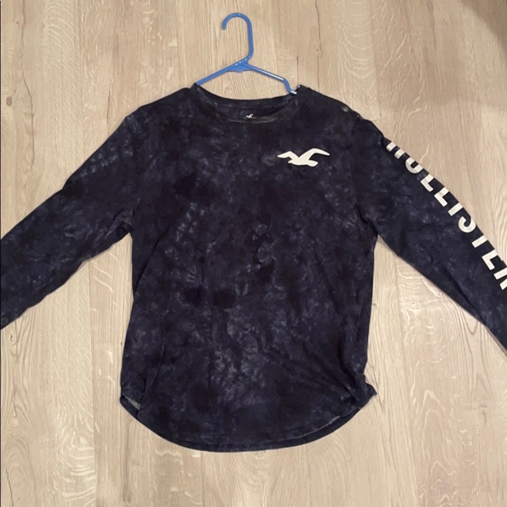 Navy Tie-Dye Hollister Shirt